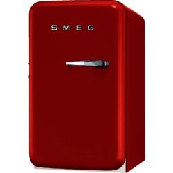 Smeg FAB5LR 40cm 'Retro Style' Minibar Fridge in Red with Left Hand Hinge